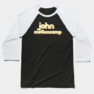 vintage color john mellencamp Baseball T-Shirt